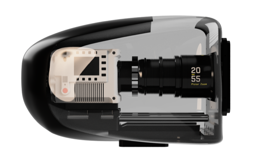 Scubacam housing fitted for a RED camera